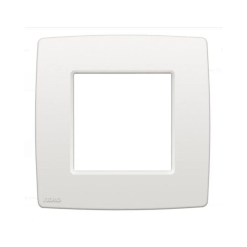 Plaque de recouvrement simple, couleur Niko Original white Niko Original Plaque de Recouvrement Simple Blanc