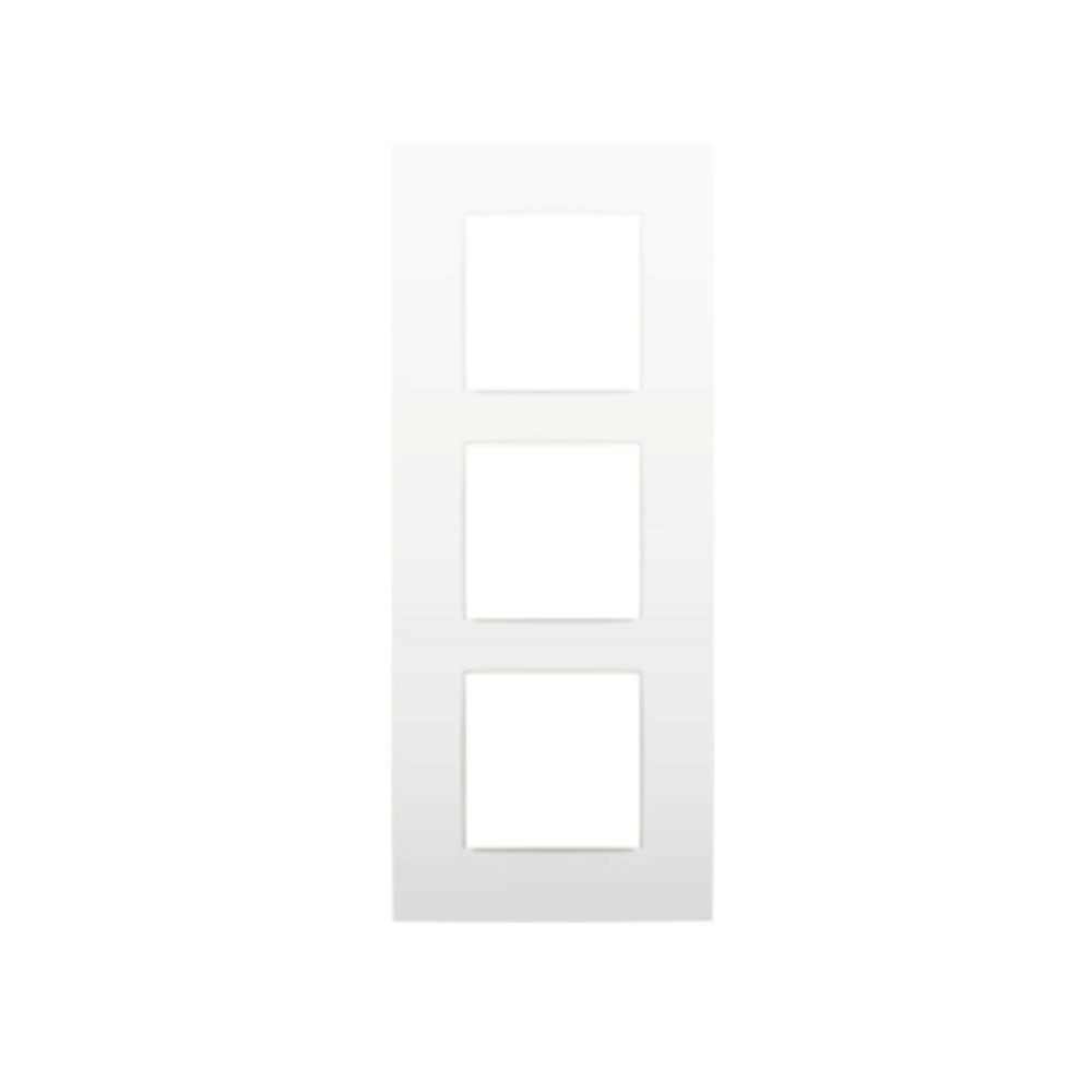 Niko Intense Plaque de Recouvrement Triple Entraxe 60 mm White