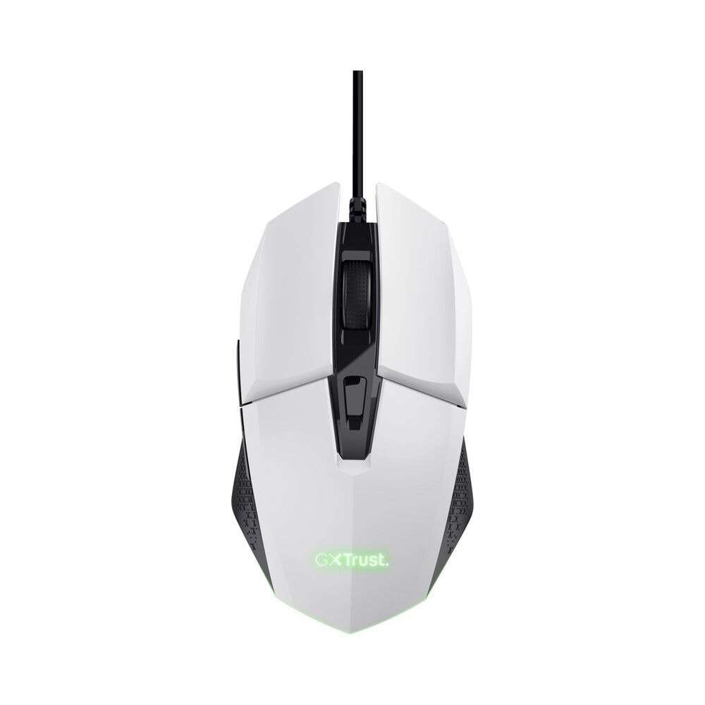 Souris de jeu Trust GXT 109W Felox blanche1 Souris Gaming Trust GXT 109W Felox - Blanche, 6400 DPI
