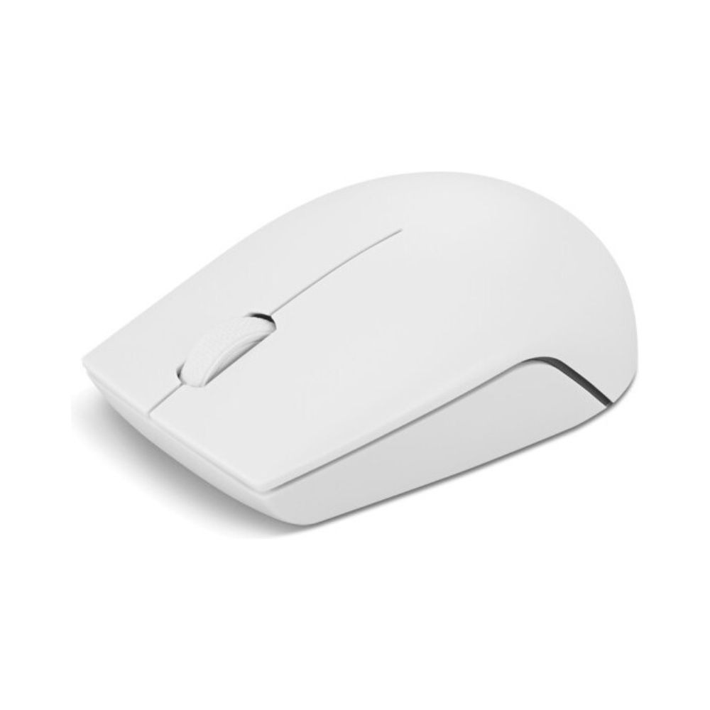 Souris sans fil Lenovo 300 - Blanche, Ambidextre 1000 DPI