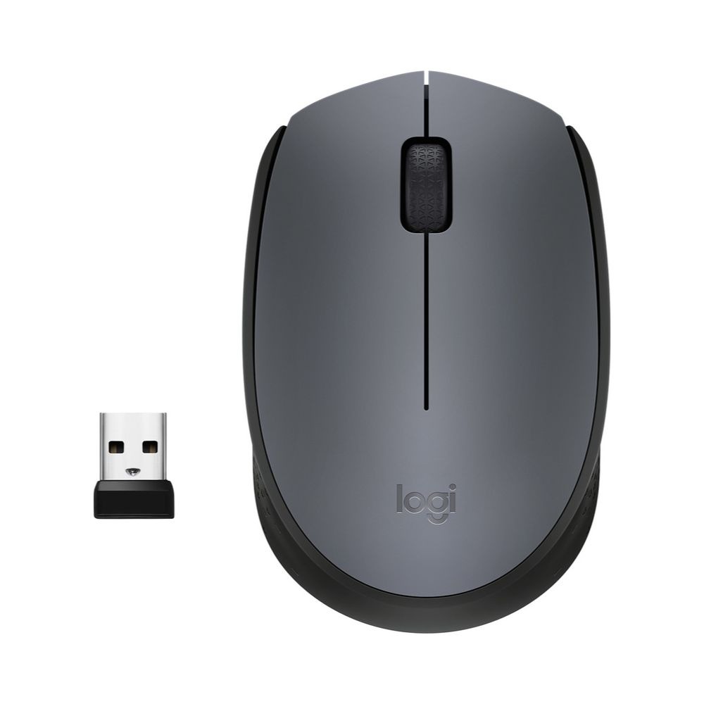 Souris sans fil Logitech M170 grise3 Souris sans fil Logitech M170 - Grise 1000 DPI
