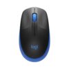 Souris sans fil Logitech M190 - Noire/Bleue 1000 DPI
