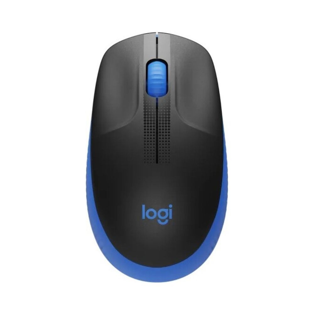 Souris sans fil Logitech M190 - Noire/Bleue 1000 DPI