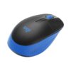 Souris sans fil Logitech M190 - Noire/Bleue 1000 DPI