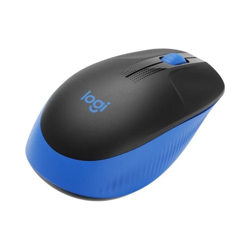 Souris sans fil Logitech M190 - Noire/Bleue 1000 DPI