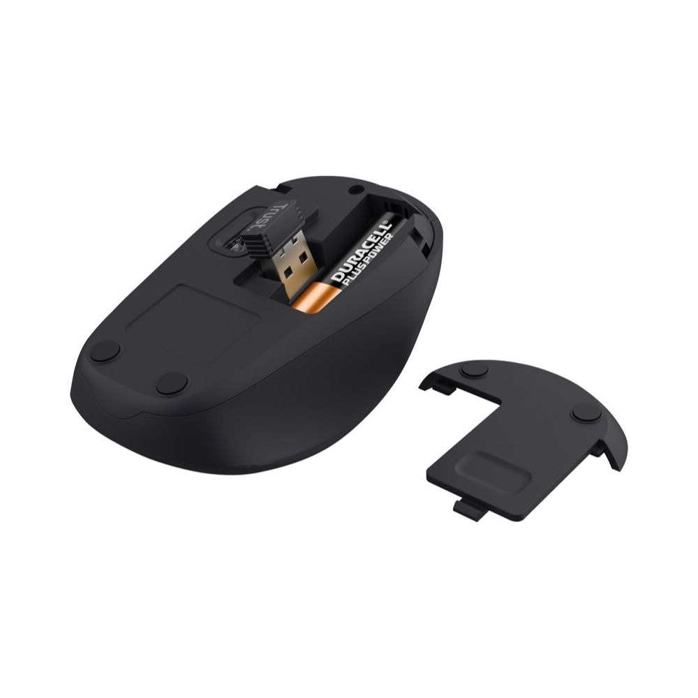 Souris sans fil Trust TM-201 - Noire 1600 DPI