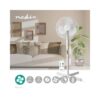 Ventilateur sur pied Nedis