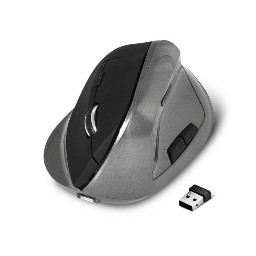 Advance Vertical Plus Black - Souris PC Sans Fil Ergonomique 2.4GHz