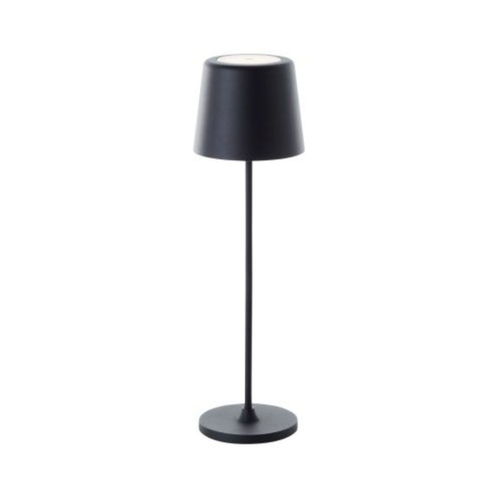 Brilliant Lampe De Chevet Kaami Métal Plastique Mat Noir 2W 310lm - 830 Blanc Chaud Brilliant Lampe De Chevet Kaami Métal Plastique Mat Noir 2W 310lm - 830 Blanc Chaud