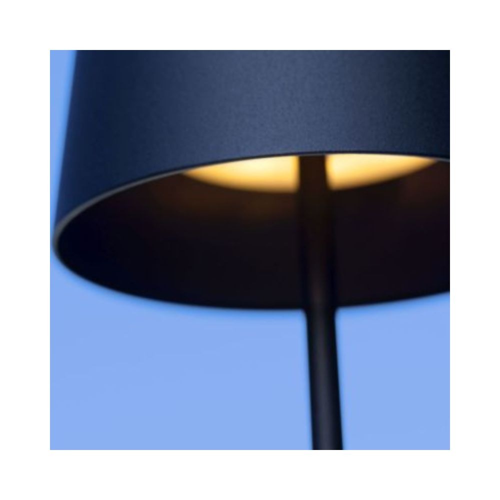 Brilliant Lampe De Chevet Kaami Métal Plastique Mat Noir 2W 310lm - 830 Blanc Chaud3 Brilliant Lampe De Chevet Kaami Métal Plastique Mat Noir 2W 310lm - 830 Blanc Chaud