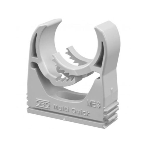 COLLIER MULTI-QUICK 25-320 OBO Bettermann Collier Multi-Quick M32 Gris Clair RAL 7035 (Lots de 50)