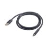 Câble Gembird USB-A mâle vers USB-C mâle - 3,00 m - Noir - CCP-USB2-AMCM-102 Câble Gembird USB-A mâle vers USB-C mâle - 3,00 m - Noir - CCP-USB2-AMCM-10