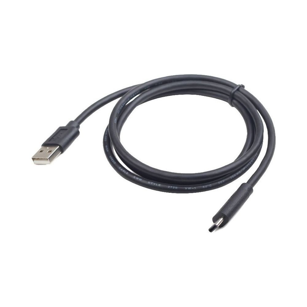 Câble Gembird USB-A mâle vers USB-C mâle - 3,00 m - Noir - CCP-USB2-AMCM-102 Câble Gembird USB-A mâle vers USB-C mâle - 3,00 m - Noir - CCP-USB2-AMCM-10