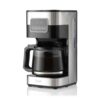 Cafetière Filtre Trebs 1,5L | Programmable 24h | 12 Tasses | Acier Inoxydable & Écran Tactile