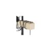 Eglo Lampadaires Salon Townshend 5 Acier Bois Noir | IP20 - Convient pour 2x E27
