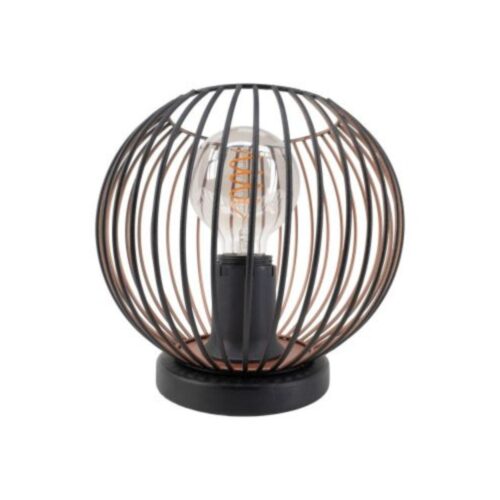 Eglo Lampe De Chevet Almanzora Acier Noir Cuivre Eglo Lampe De Chevet Almanzora Acier Noir Cuivre