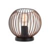 Eglo Lampe De Chevet Almanzora Acier Noir Cuivre