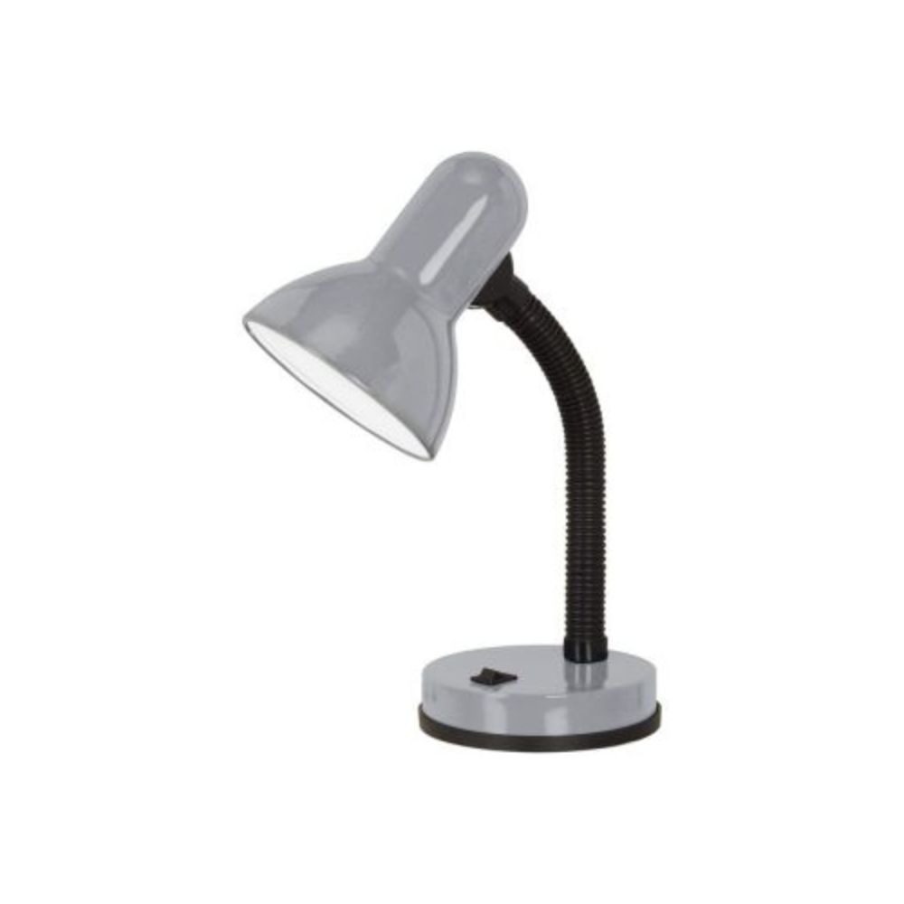Eglo Lampe De Chevet Basic 1 Acier Argent IP20 - Pour 1x E27 Eglo Lampe De Chevet Basic 1 Acier Argent
