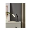 Eglo Lampe De Chevet Basic 1 Acier Argent IP20 - Pour 1x E271 Eglo Lampe De Chevet Basic 1 Acier Argent