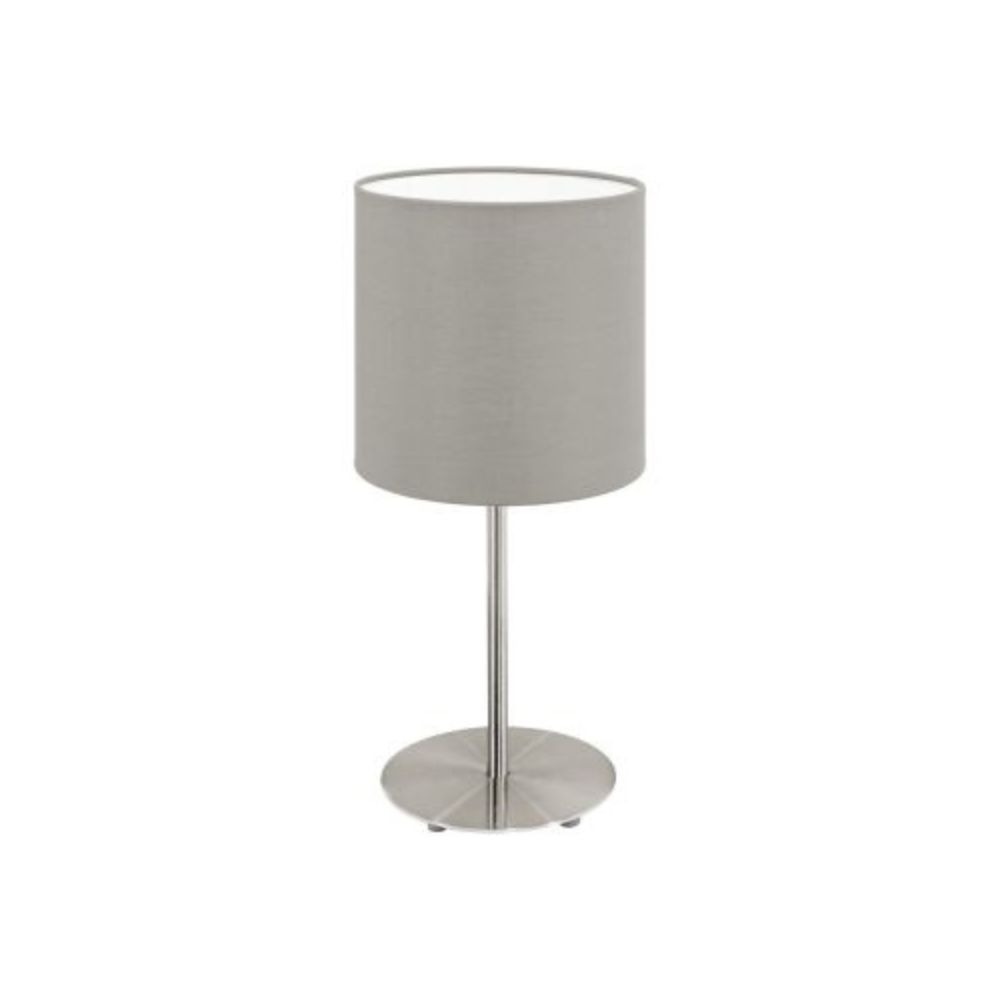 Eglo Lampe De Chevet Pasteri Acier Nickel Satiné