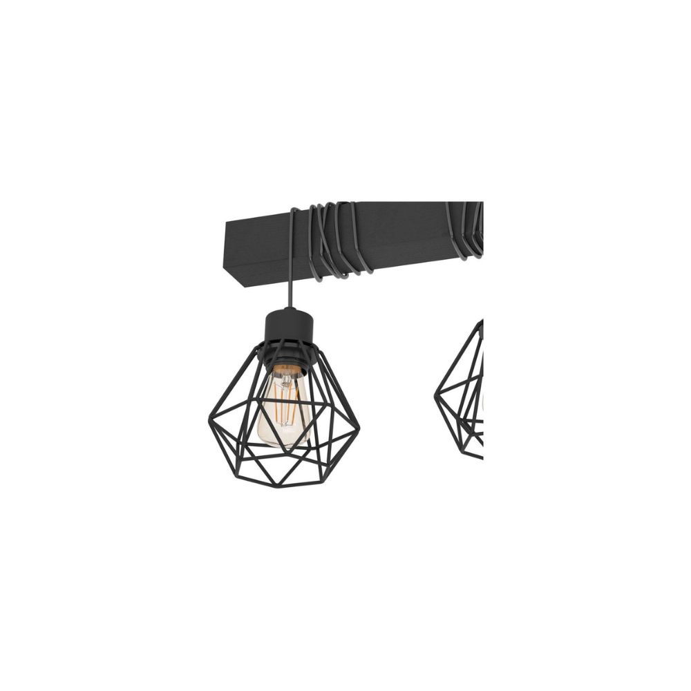 Eglo-Plafonnier-Townshend-5-Acier-Bois-Noir-IP20-Convient-pour-3x-E272-1-1.jpg Eglo Plafonnier Townshend 5 Acier Bois Noir | IP20 - Convient pour 3x E27