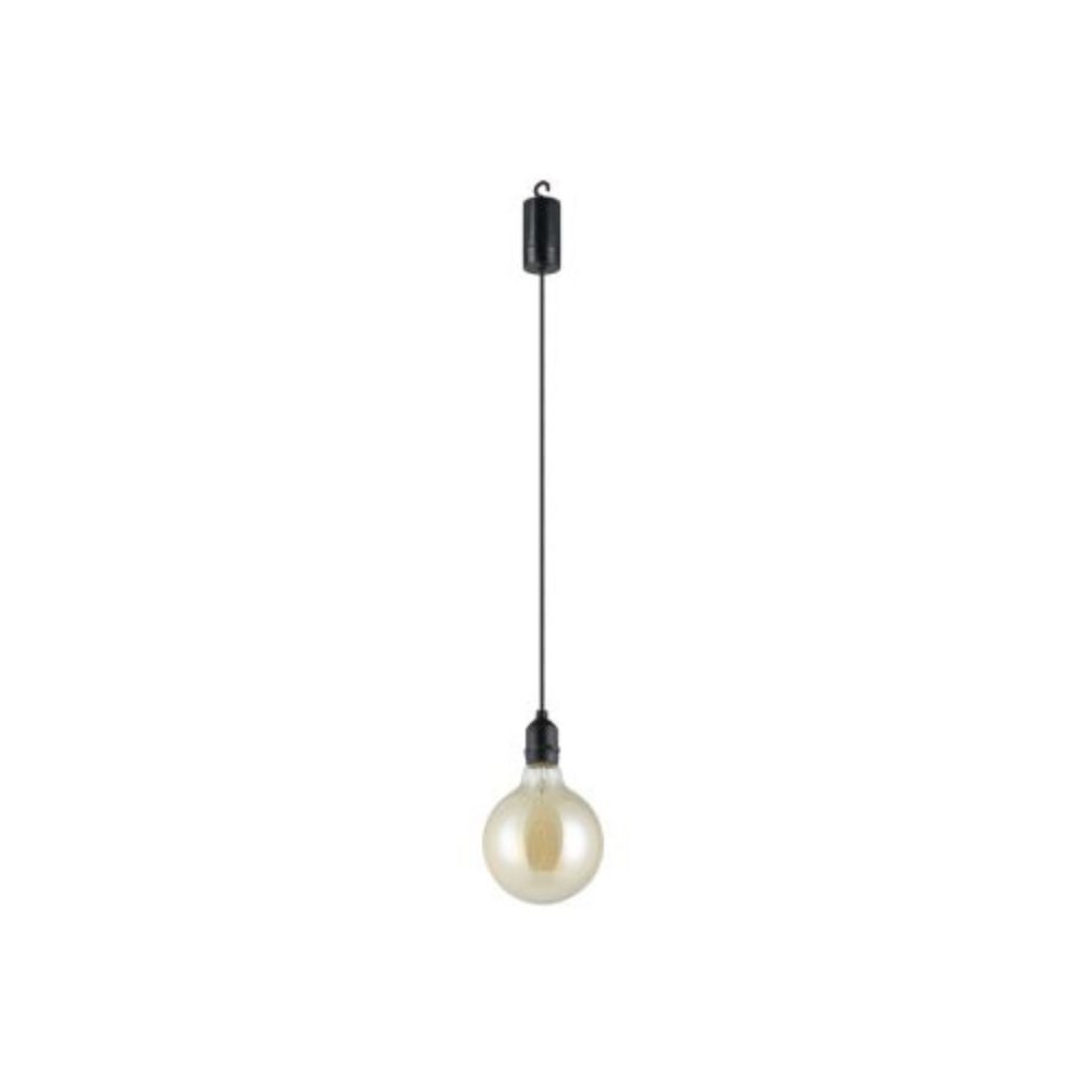 Eglo Suspension Luminaire Vignanello Noir - LED 827 Blanc Très Chaud - IP44 - À Piles Eglo Suspension Extérieure Vignanello Noir à Piles