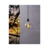 Eglo Suspension Luminaire Vignanello Noir - LED 827 Blanc Très Chaud - IP44 - À Piles1 Eglo Suspension Extérieure Vignanello Noir à Piles