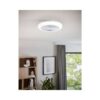 Eglo Ventilateur de Plafond Sayulita 1 Blanc RGB Dimmable
