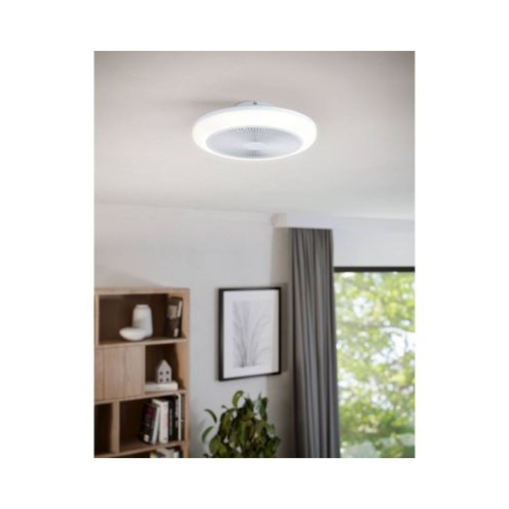 Eglo Ventilateur de Plafond Sayulita 1 Blanc RGB Dimmable