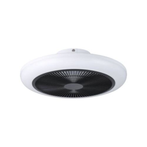 Eglo Ventilateur Sayulita 1 ABS Blanc et Noir - 20.8W - 820lm - CCT (827-865) - Dimmable Eglo Ventilateur de Plafond Sayulita 1 Blanc et Noir Dimmable