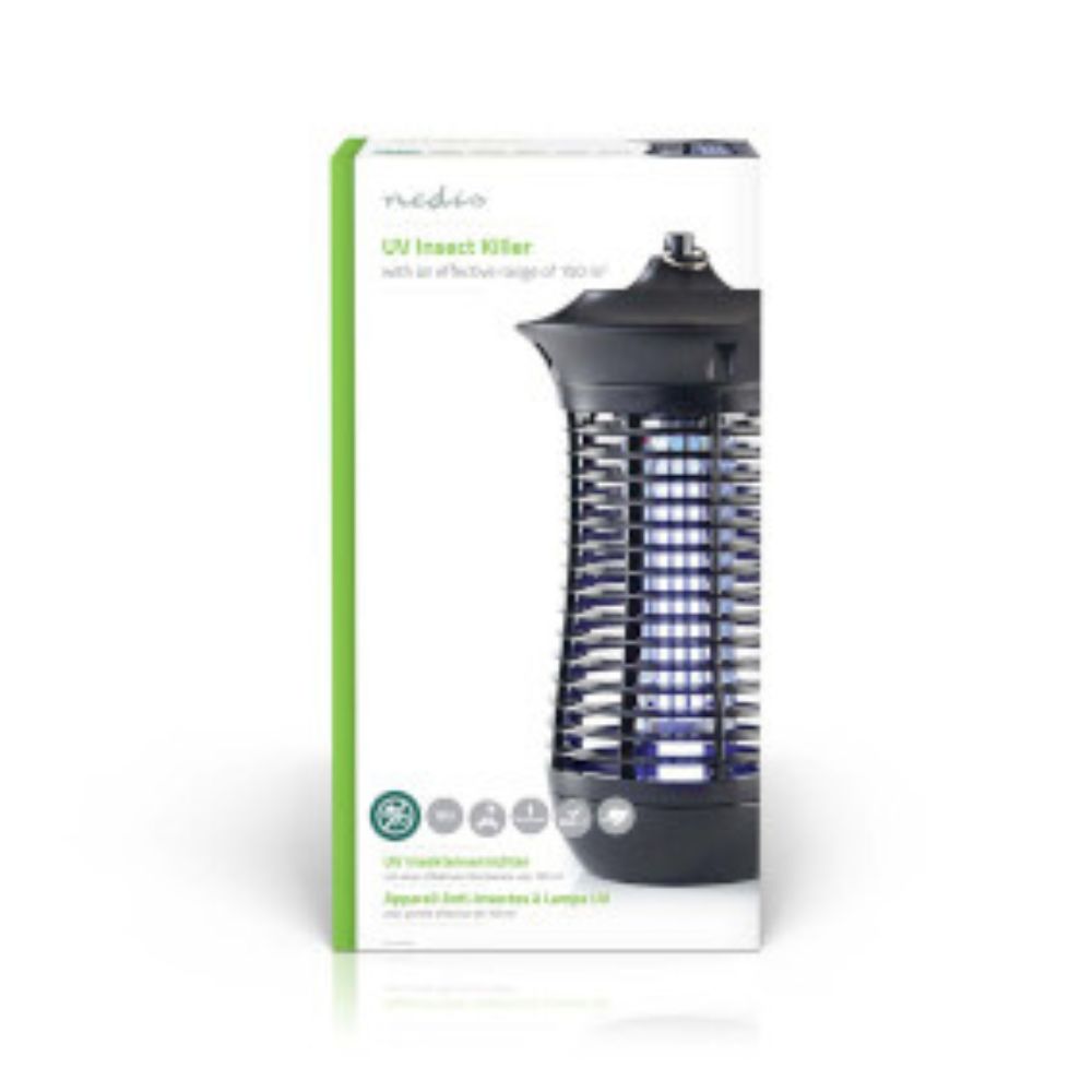 Lumière piège à mouches 18W, portée efficace: 150 m²