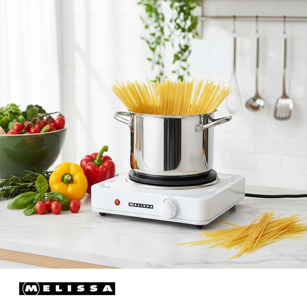 MELISSA Plaque chauffante électrique 1500 W - Ø 18,5 cm Fonte