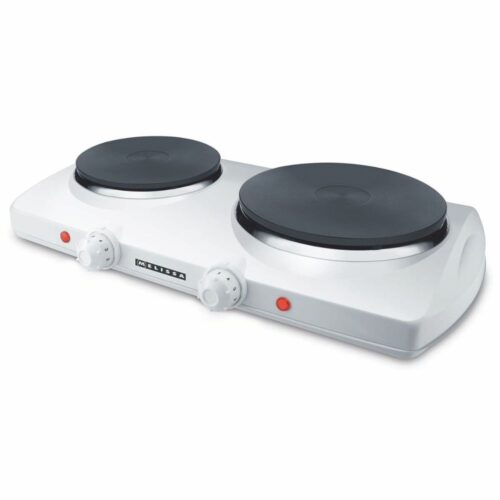 MELISSA Plaque chauffante électrique double 2300 W - Ø 18,5 cm + 15,5 cm MELISSA Plaque chauffante électrique double 2300 W - Ø 18,5 cm + 15,5 cm
