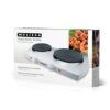 MELISSA Plaque chauffante électrique double 2300 W - Ø 18,5 cm + 15,5 cm