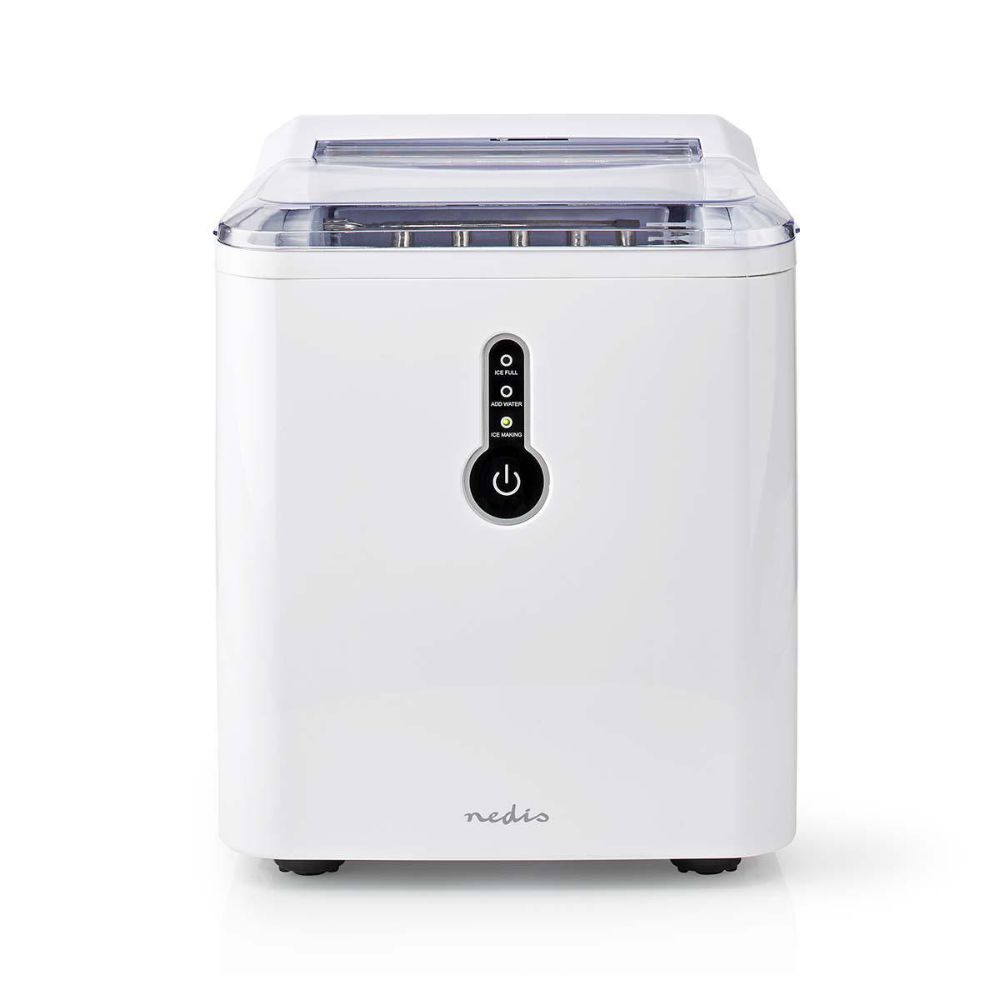 Machine à Glaçons Nedis 1.5L | Production en 8 min - Jusqu'à 12kg/jour