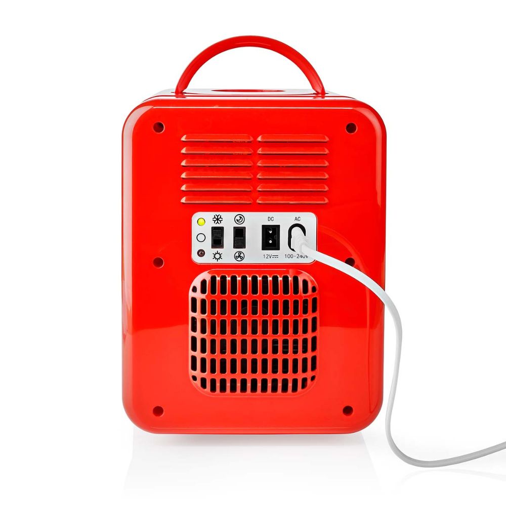 Mini Réfrigérateur Portable Melissa 4L | Chaud & Froid - AC 220V / DC 12V - Rouge