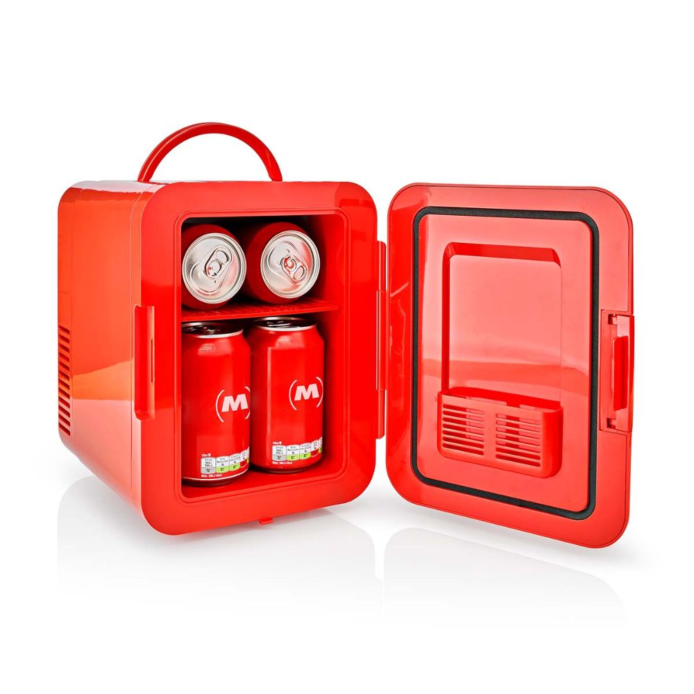 Mini Réfrigérateur Portable Melissa 4L | Chaud & Froid - AC 220V / DC 12V - Rouge
