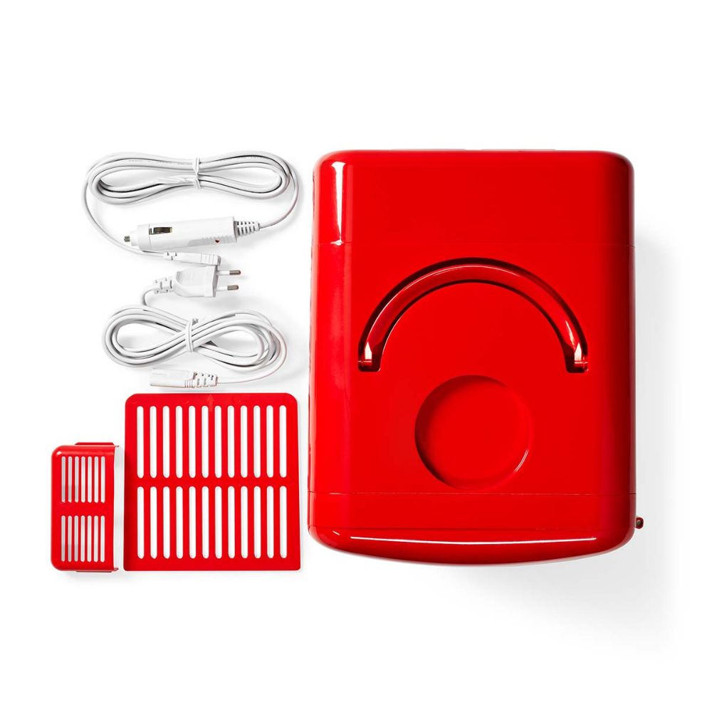 Mini Réfrigérateur Portable Melissa 4L | Chaud & Froid - AC 220V / DC 12V - Rouge
