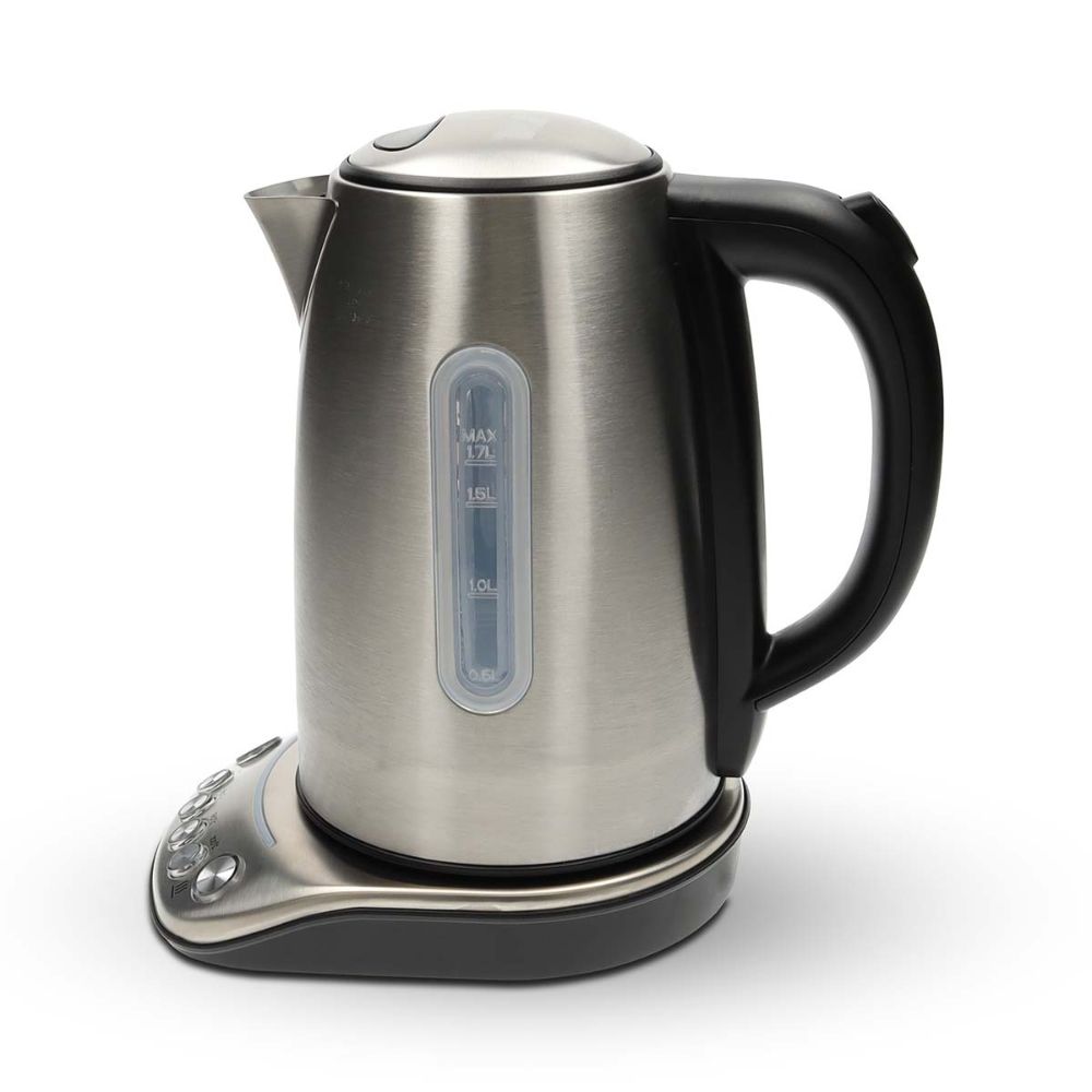 NEDIS SmartLife Bouilloire électrique Wi-Fi 2200 W - 1,7 l Acier Inox
