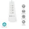NEDIS SmartLife Multiprise Wi-Fi 3680 W - 4 Prises + 2 USB-A + 2 USB-C NEDIS SmartLife Multiprise Wi-Fi 3680 W - 4 Prises + 2 USB-A + 2 USB-C
