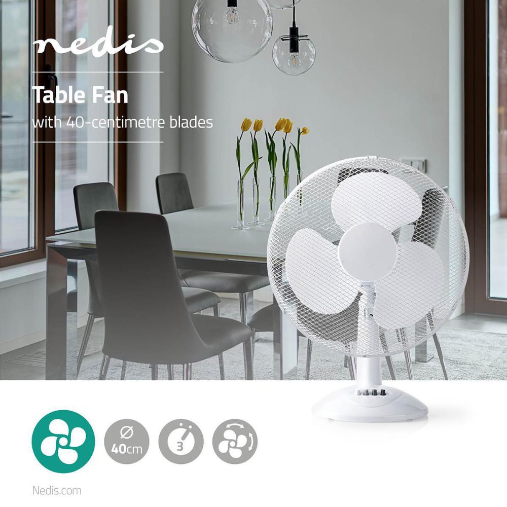 NEDIS  Ventilateur de table 45 W - Diamètre 400 mm