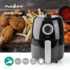 Nedis Air Fryer Capacité 2,4 L Minuteur 30 min Thermostat Réglable Sans PFAS1 Nedis Air Fryer | Capacité 2,4 L | Minuteur 30 min | Thermostat Réglable | Sans PFAS