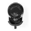 Nedis Air Fryer Capacité 2,4 L Minuteur 30 min Thermostat Réglable Sans PFAS4 Nedis Air Fryer | Capacité 2,4 L | Minuteur 30 min | Thermostat Réglable | Sans PFAS