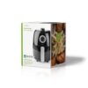 Nedis Air Fryer Capacité 2,4 L Minuteur 30 min Thermostat Réglable Sans PFAS6 Nedis Air Fryer | Capacité 2,4 L | Minuteur 30 min | Thermostat Réglable | Sans PFAS
