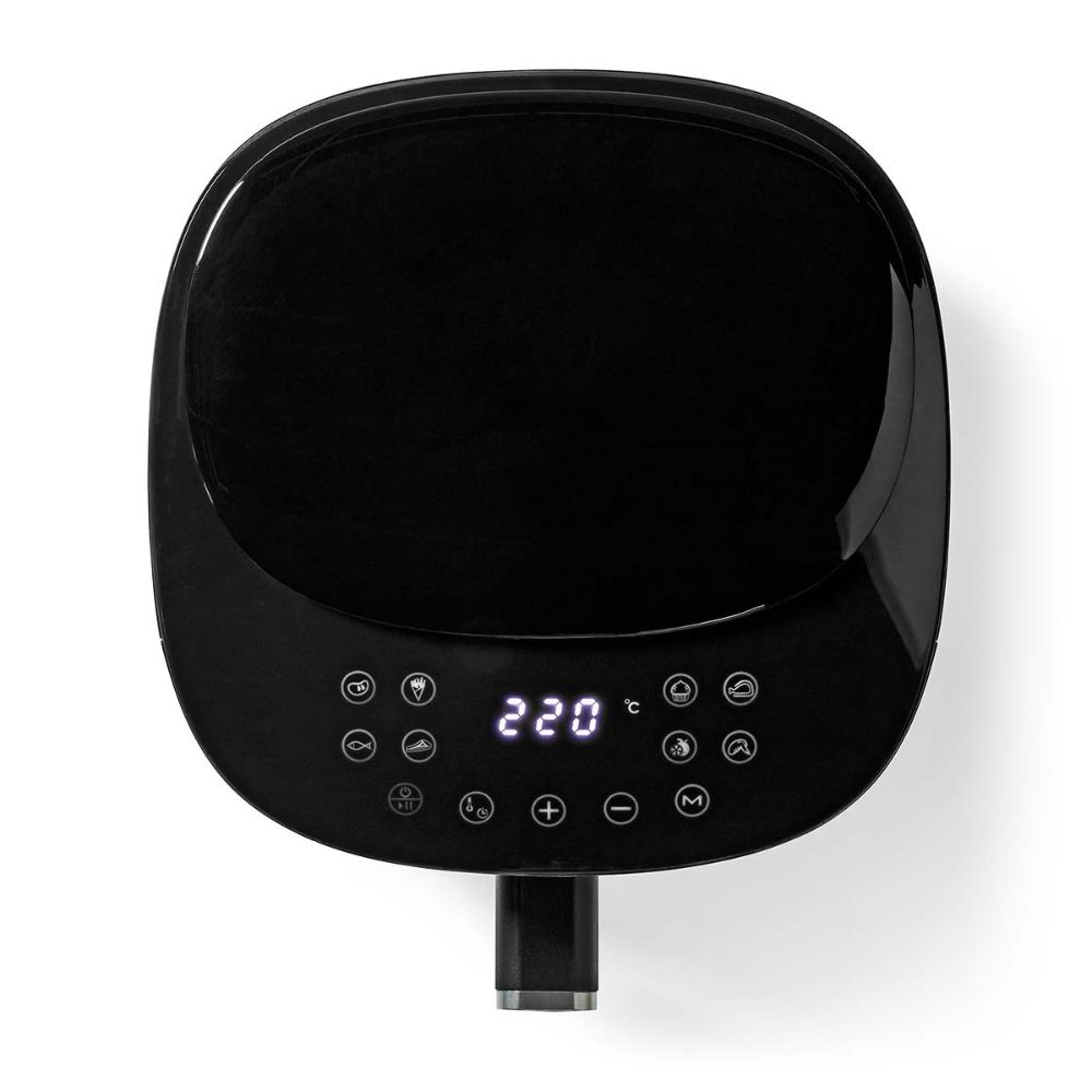 Nedis Air Fryer Numérique XL 4,2 L 1300W 8 Programmes Prédéfinis Écran Tactile1 Nedis Air Fryer Numérique XL | 4,2 L | 1300W | 8 Programmes Prédéfinis | Écran Tactile