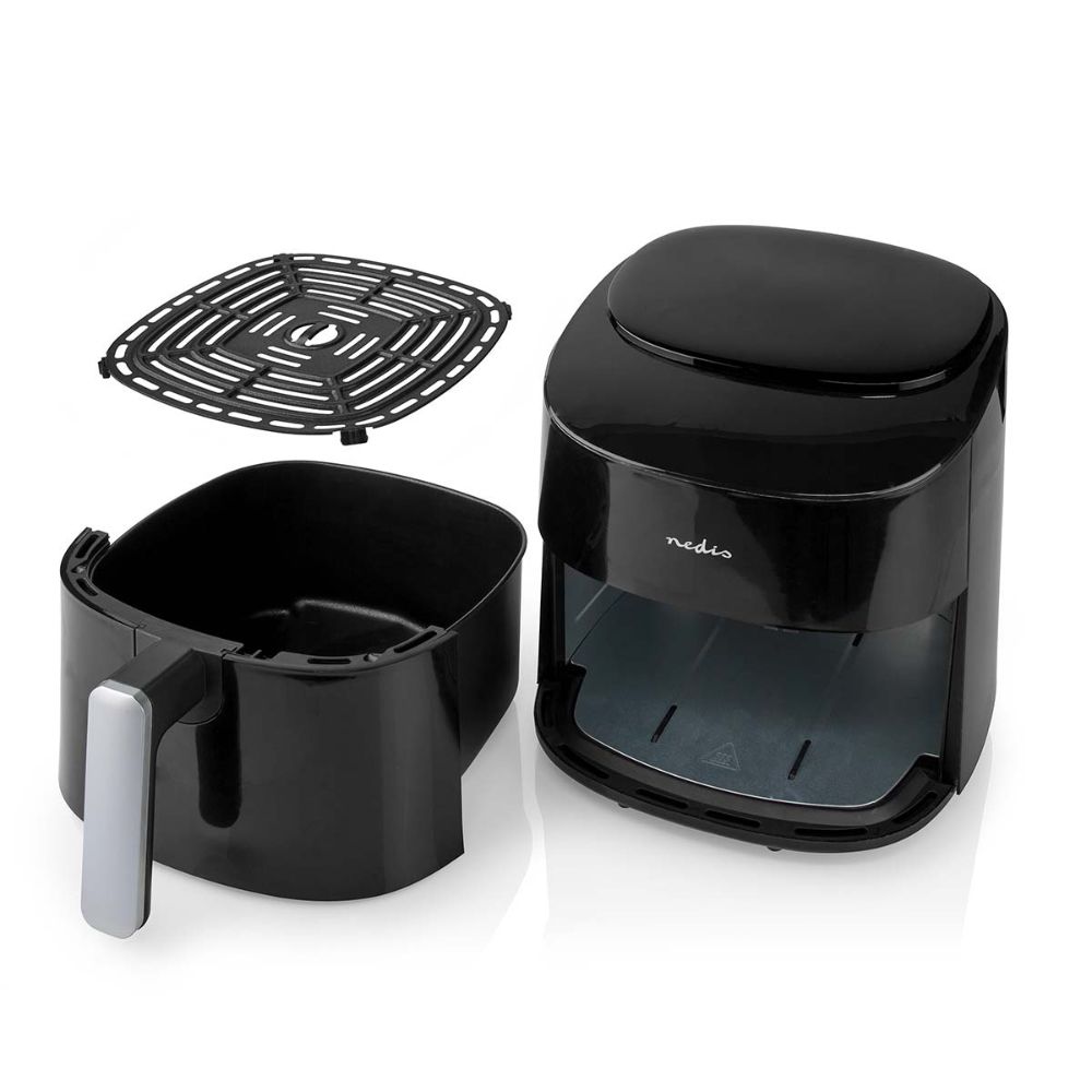 Nedis Air Fryer Numérique XL 4,2 L 1300W 8 Programmes Prédéfinis Écran Tactile3 Nedis Air Fryer Numérique XL | 4,2 L | 1300W | 8 Programmes Prédéfinis | Écran Tactile