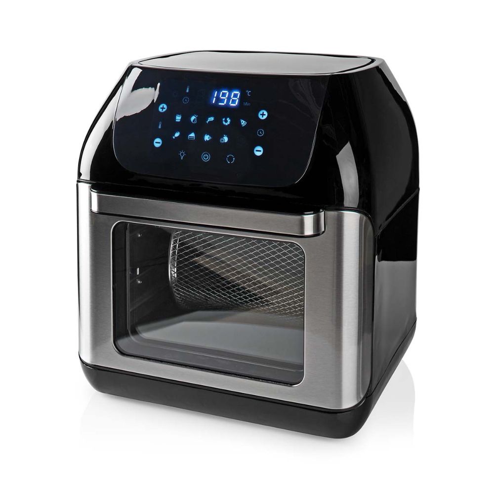 Nedis Four Multifonction 9-en-1 Air Fryer 12 L 1500W 9 Programmes Prédéfinis Sans PFAS Nedis Four Multifonction 9-en-1 | Air Fryer 12 L | 1500W | 9 Programmes Prédéfinis | Sans PFAS