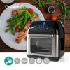 Nedis Four Multifonction 9-en-1 Air Fryer 12 L 1500W 9 Programmes Prédéfinis Sans PFAS1 Nedis Four Multifonction 9-en-1 | Air Fryer 12 L | 1500W | 9 Programmes Prédéfinis | Sans PFAS
