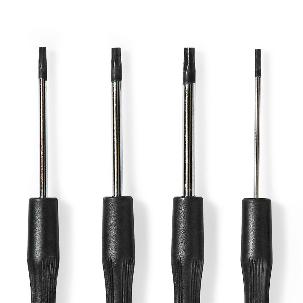 Nedis Kit de Tournevis de Précision | 15 Pièces - PH / Flat / Hex / TX