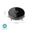 Nedis SmartLife Aspirateur Robot 3-en-1 | Balaye, Aspire et Lave - Navigation LiDAR - WiFi